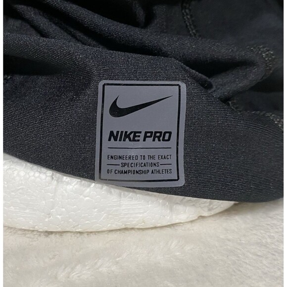 Nike Pro Face Mask Therma-Fit Hyperwarm Hood Ski Black Base Layer GorpCore - Picture 6 of 7